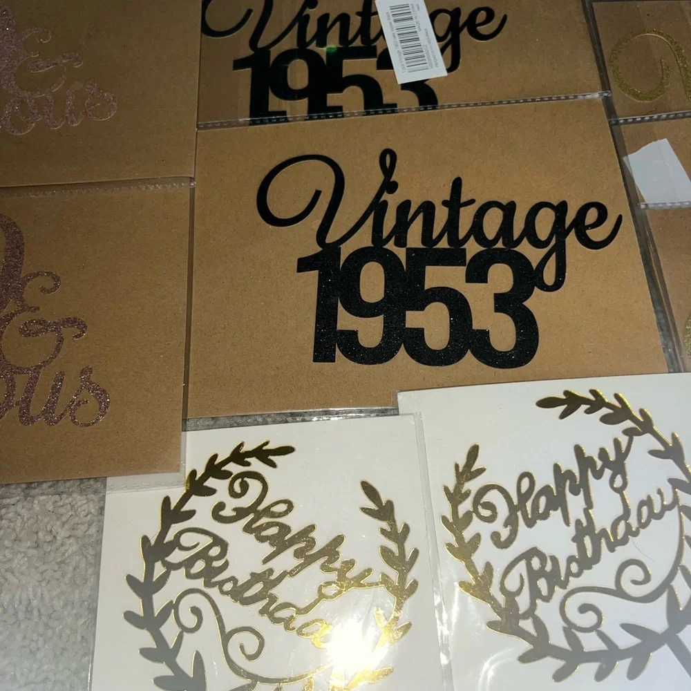 Vintage and Fabulous Cake Toppers